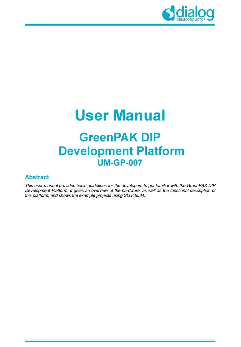 Dialog Semiconductor UM-GP-007 user manual