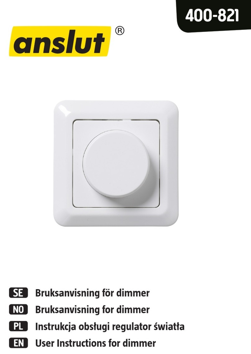 Anslut 400-821 User manual