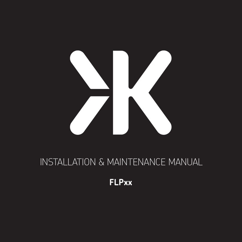 ML Accessories FLP Series Installation & maintenance manual