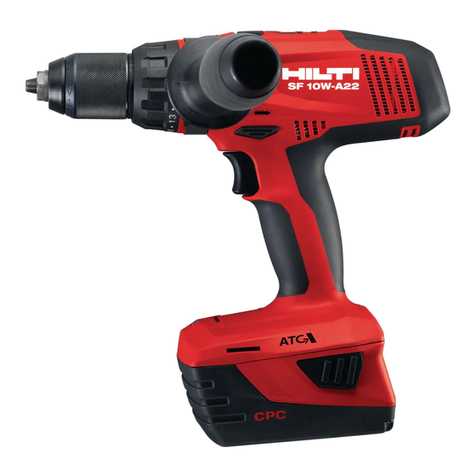 Hilti SF 10W-A22 User manual