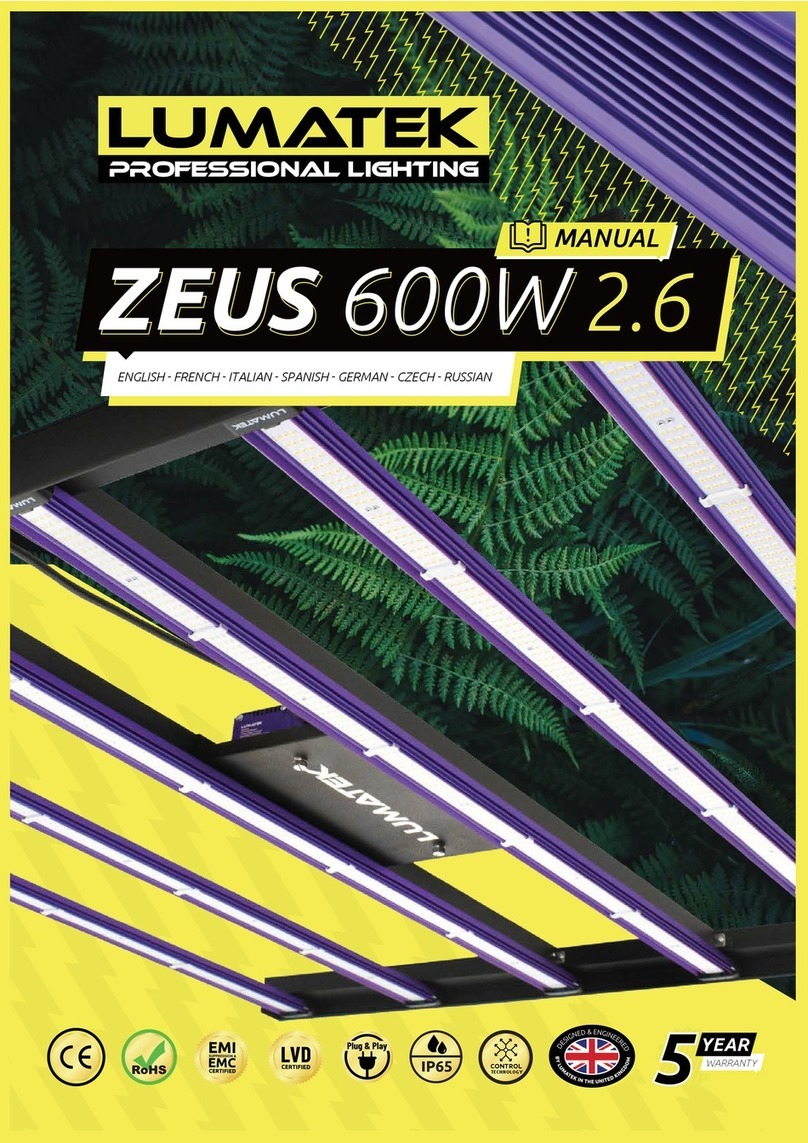 Lumatek ZEUS 600W 2.6 manual