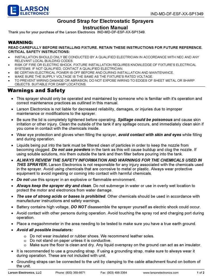 Larson Electronics IND-MD-DF-ESF-XX-SP1349 instruction manual Larson Electronics IND-MD-DF-ESF-XX-SP1349 instruction manual