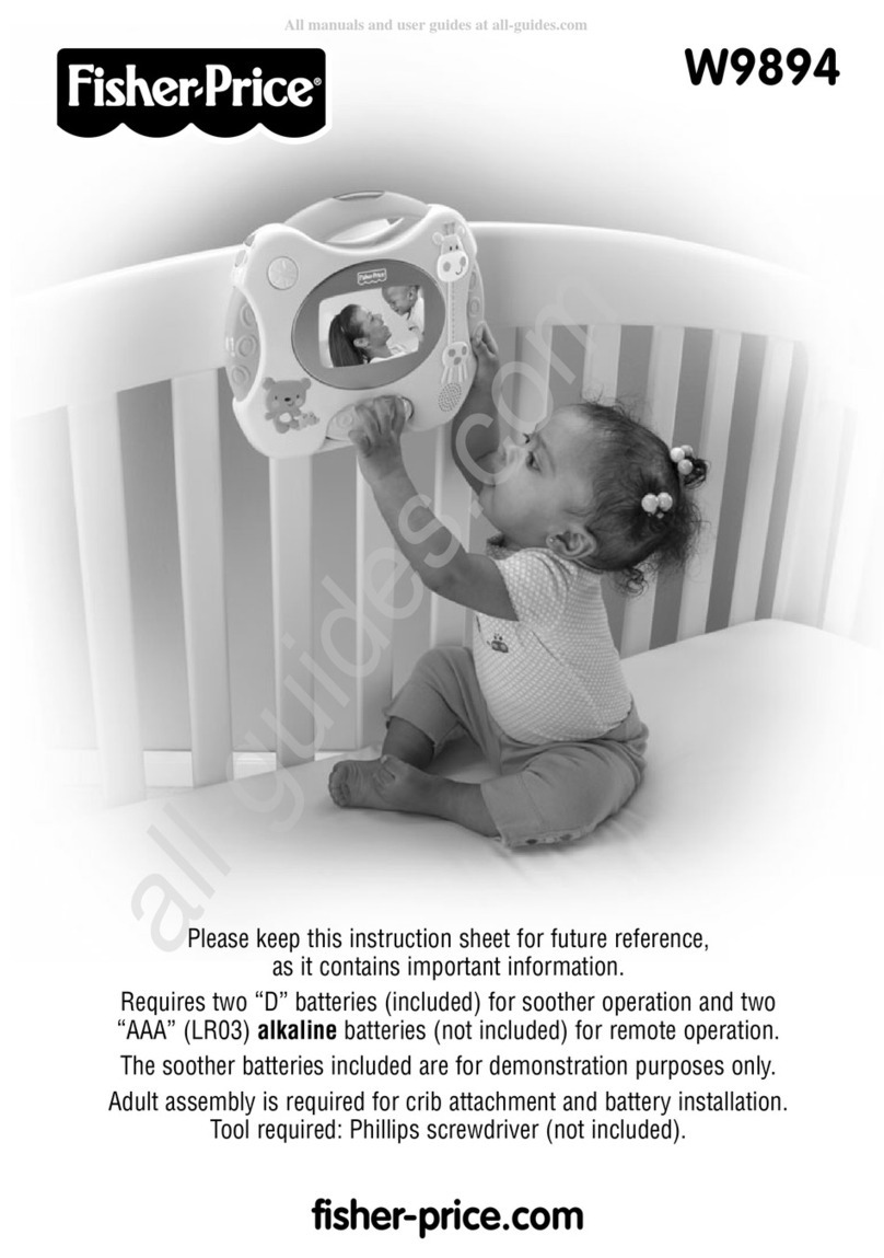 Fisher-Price W9894 User manual