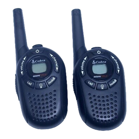 Cobra microTALK FRS132 User manual