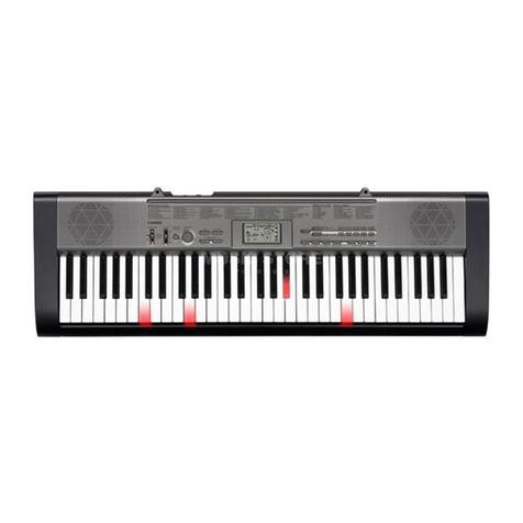 Casio LK-125 Service Manual & Parts Guide