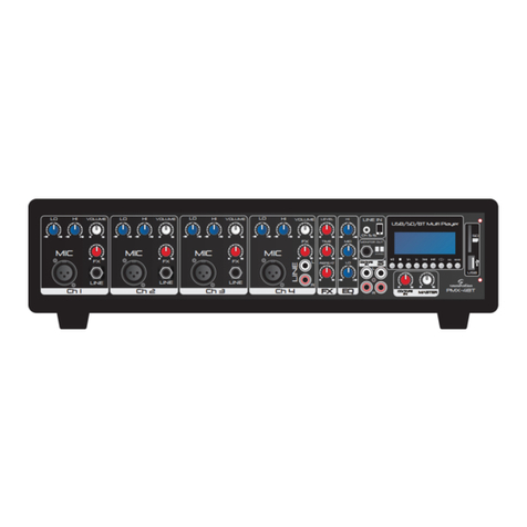 Sound Sation PMX-4BT user manual