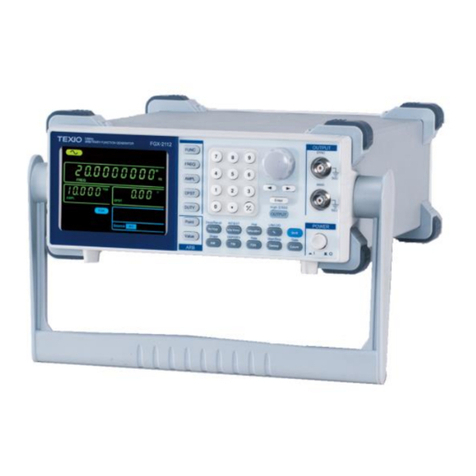 TEXIO FGX-2005 User manual