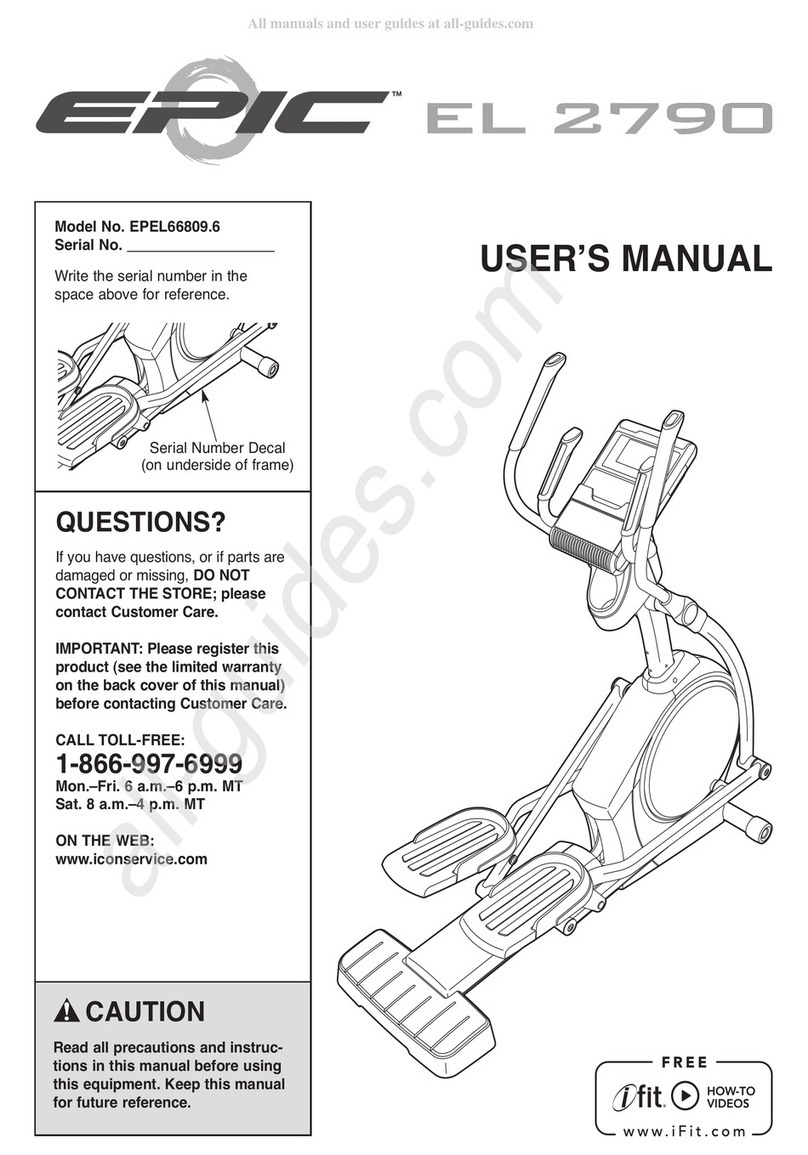Epic EL 2790 user manual