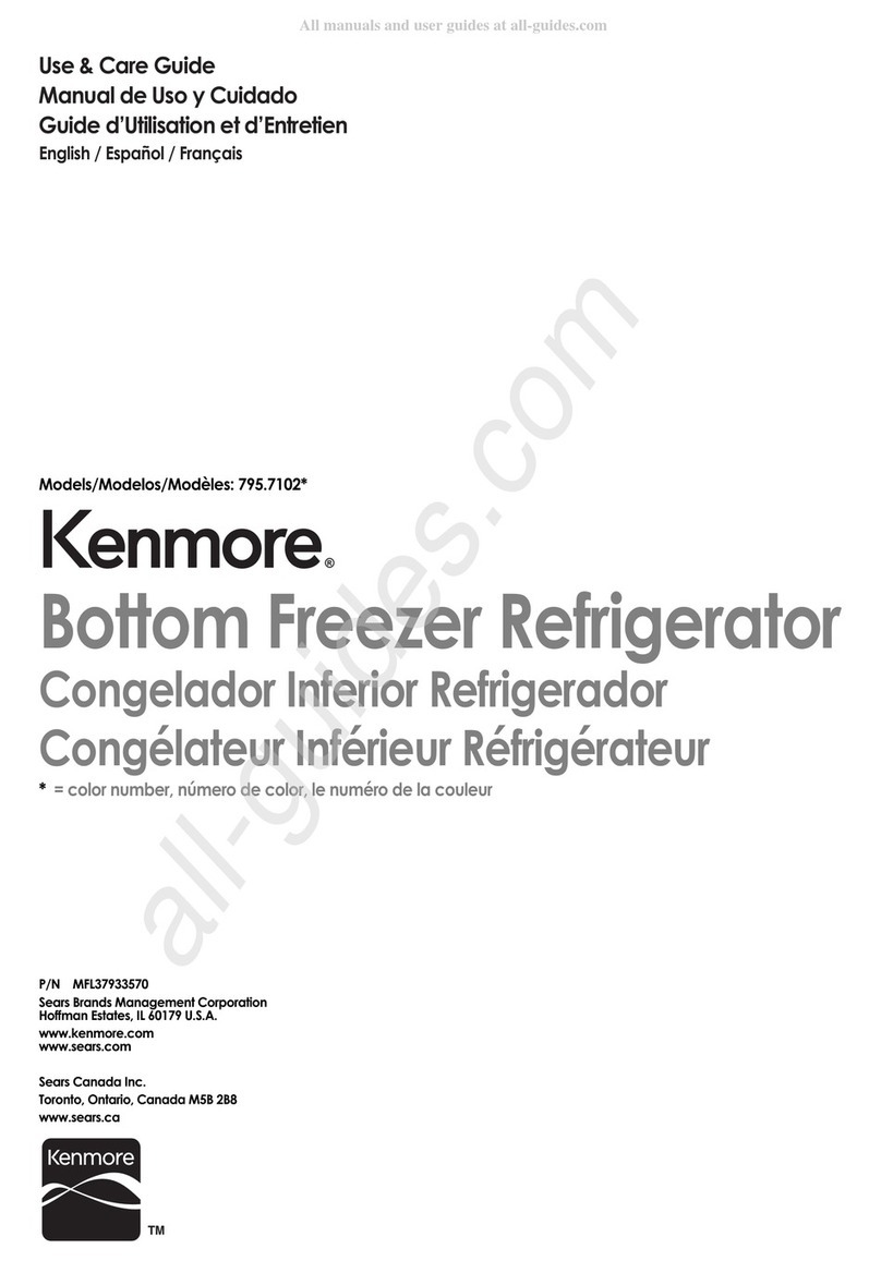 Kenmore 795.7102 Series Use & care guide