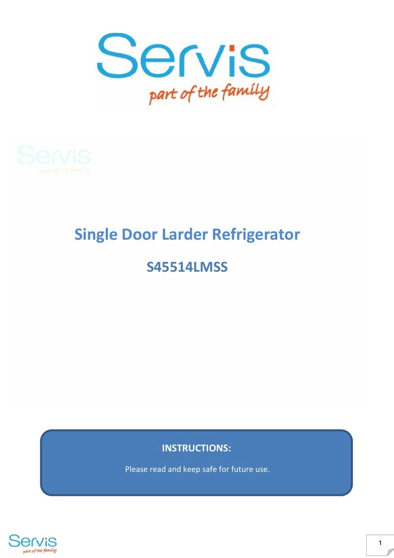 SERVIS S45514LMSS User manual SERVIS S45514LMSS User manual
