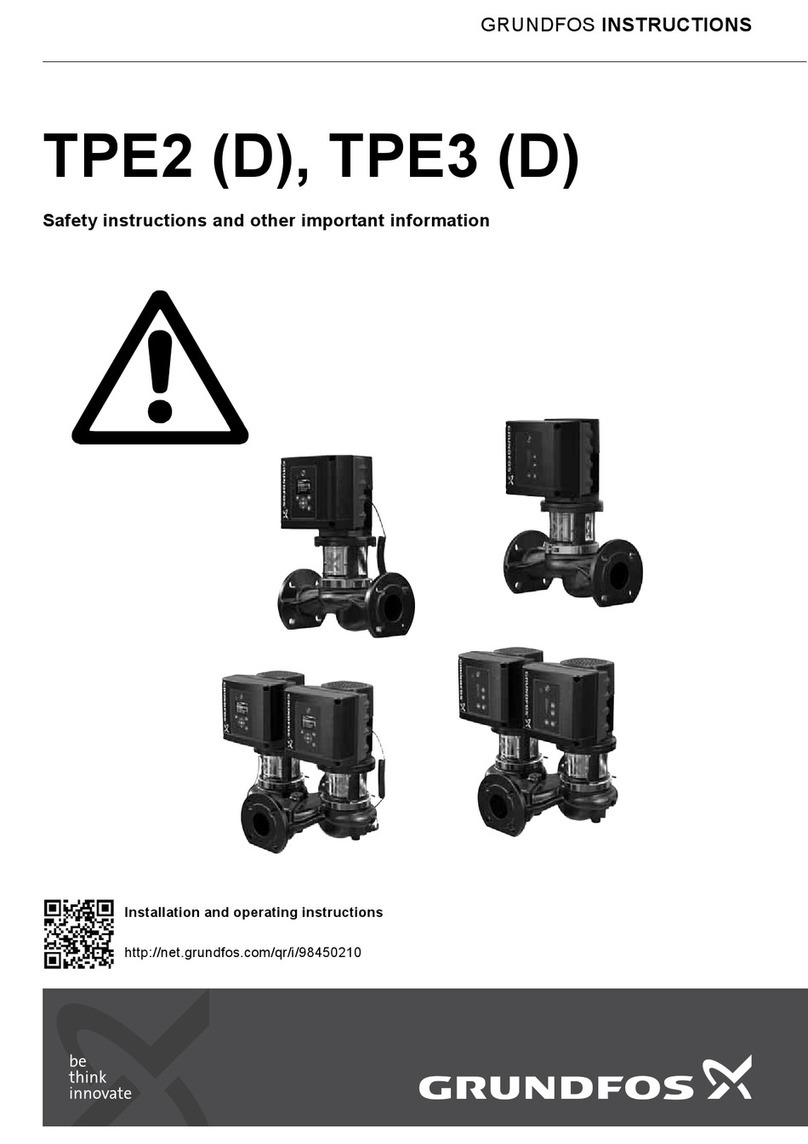Grundfos TPE 2 Series Operating manual