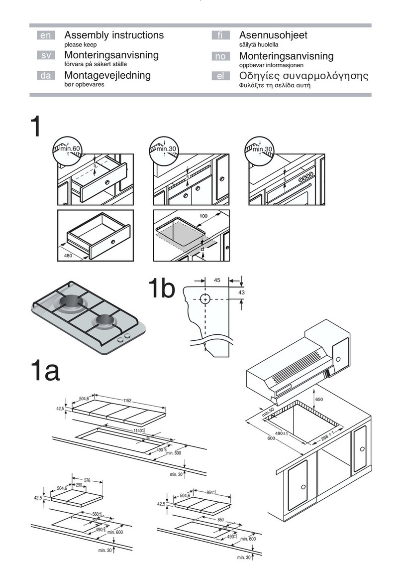 Siemens ET13051EU Assembly instructions