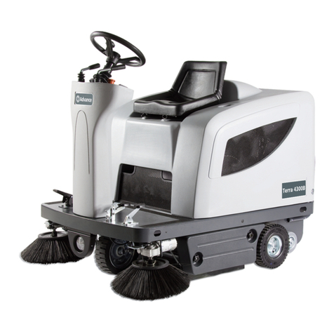 Nilfisk-Advance Advance Terra 4300B Instructions for use