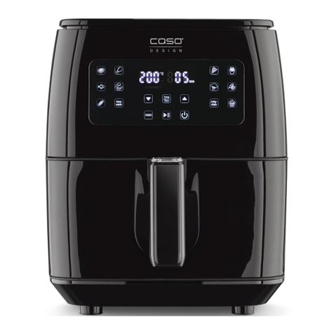 CASO DESIGN AF 600 XL operating manual