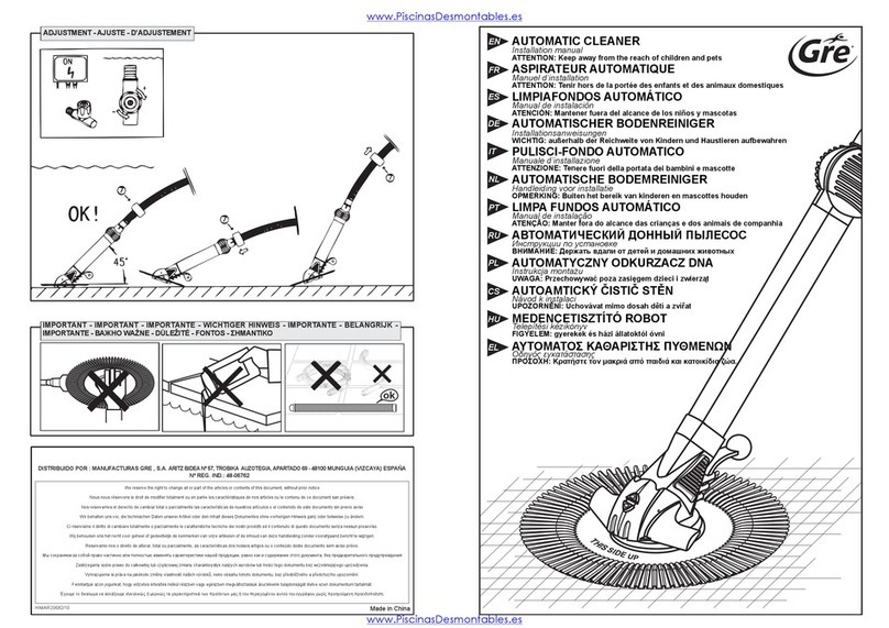 GRE 48-06762 User manual