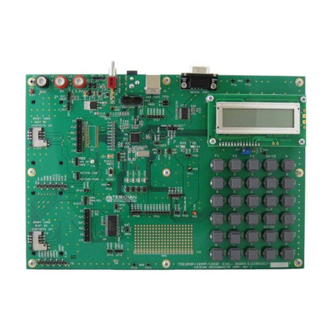 Teridian 73S1215F user guide