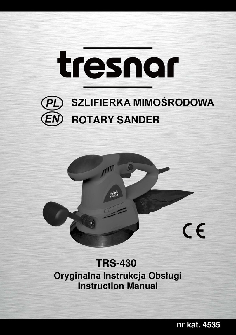 tresnar TRS-430 instruction manual
