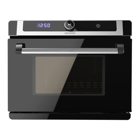 cecotec Bake&Steam 4000 Combi Gyro User manual
