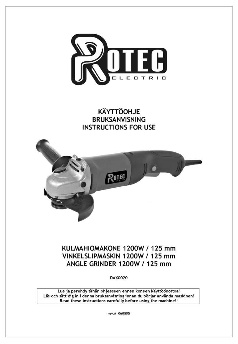Rotec DAX0020 User manual