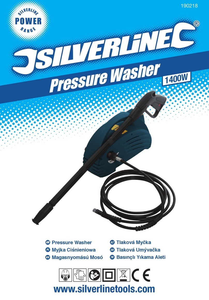 Silverline 1400W Pressure Washer manual