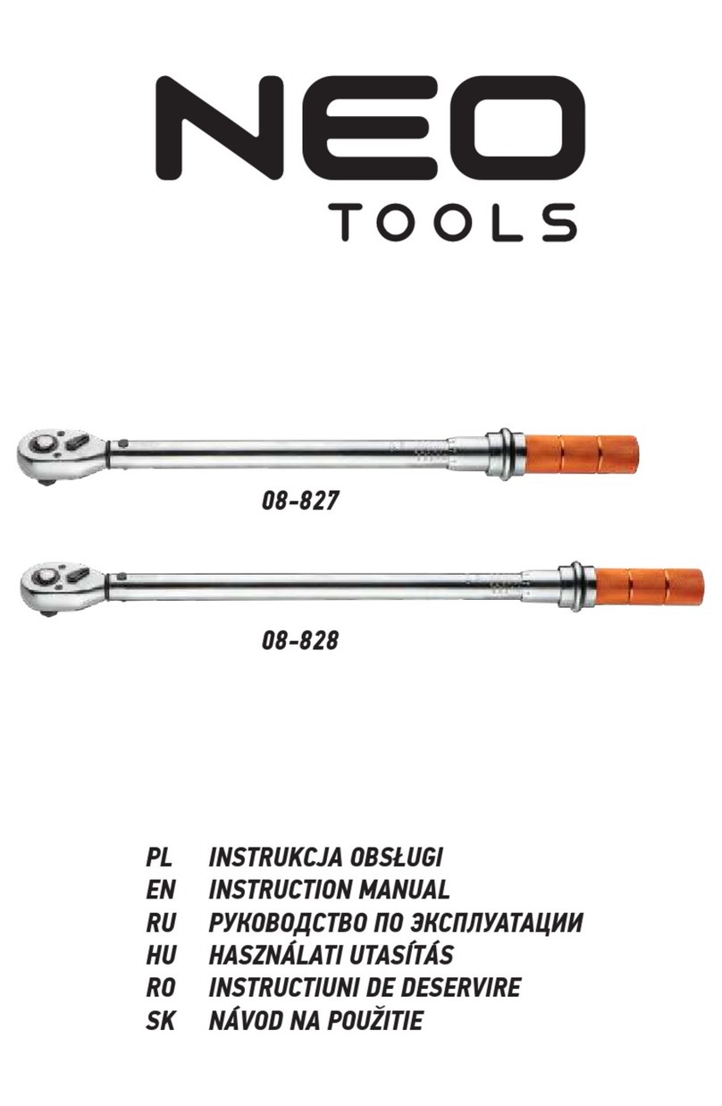 NEO TOOLS 08-827 instruction manual