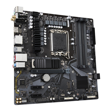 Gigabyte B660M GAMING AC DDR4 User manual