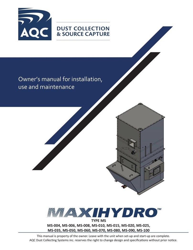 AQC MAXIHYDRO MS owner's manual