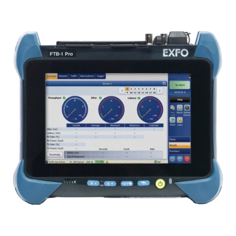 EXFO FTB-1v2 Pro Quick reference guide