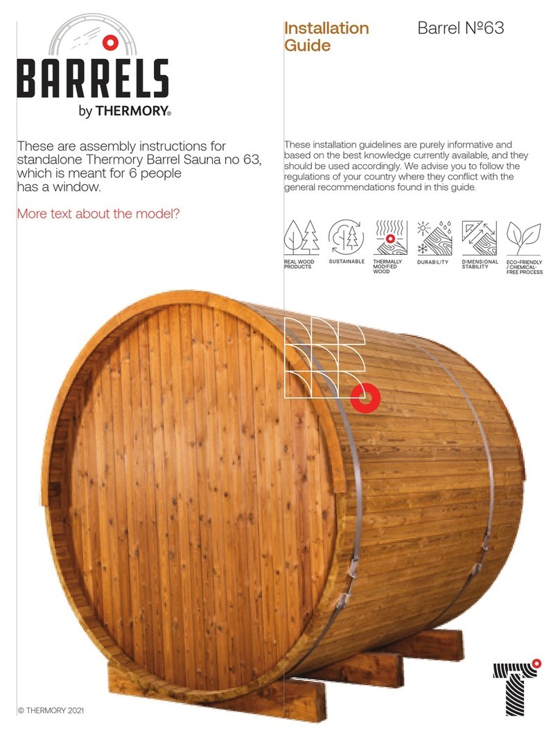 THERMORY Barrels 63 installation guide