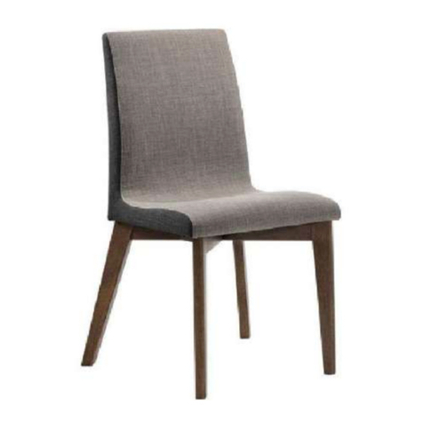 Coaster Dining Side Chair Assembly instructions