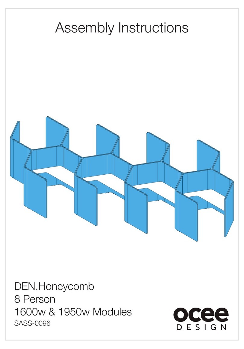 OCEE DESIGN SASS-0096 Assembly instructions