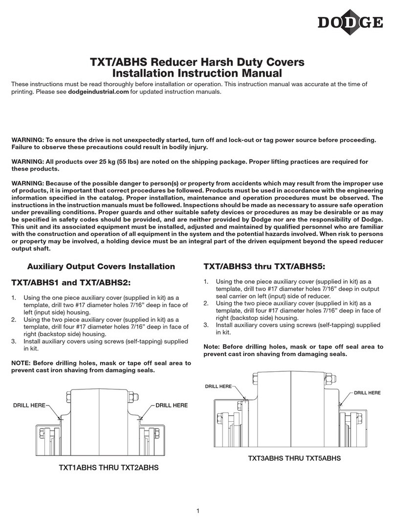 Dodge TXT/ABHS Installation instructions manual