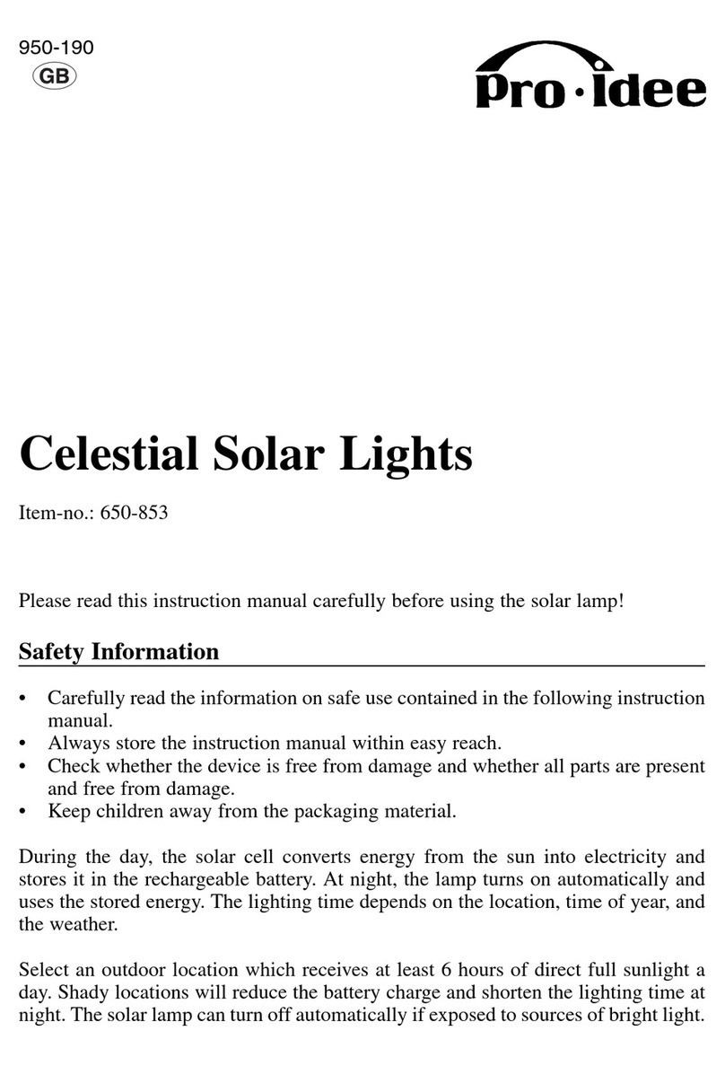 Pro-Idee 650-853 quick guide