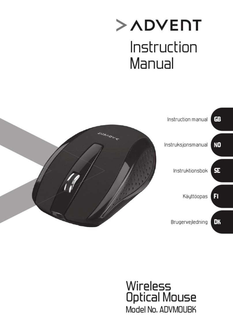 Advent ADVMOUBK instruction manual
