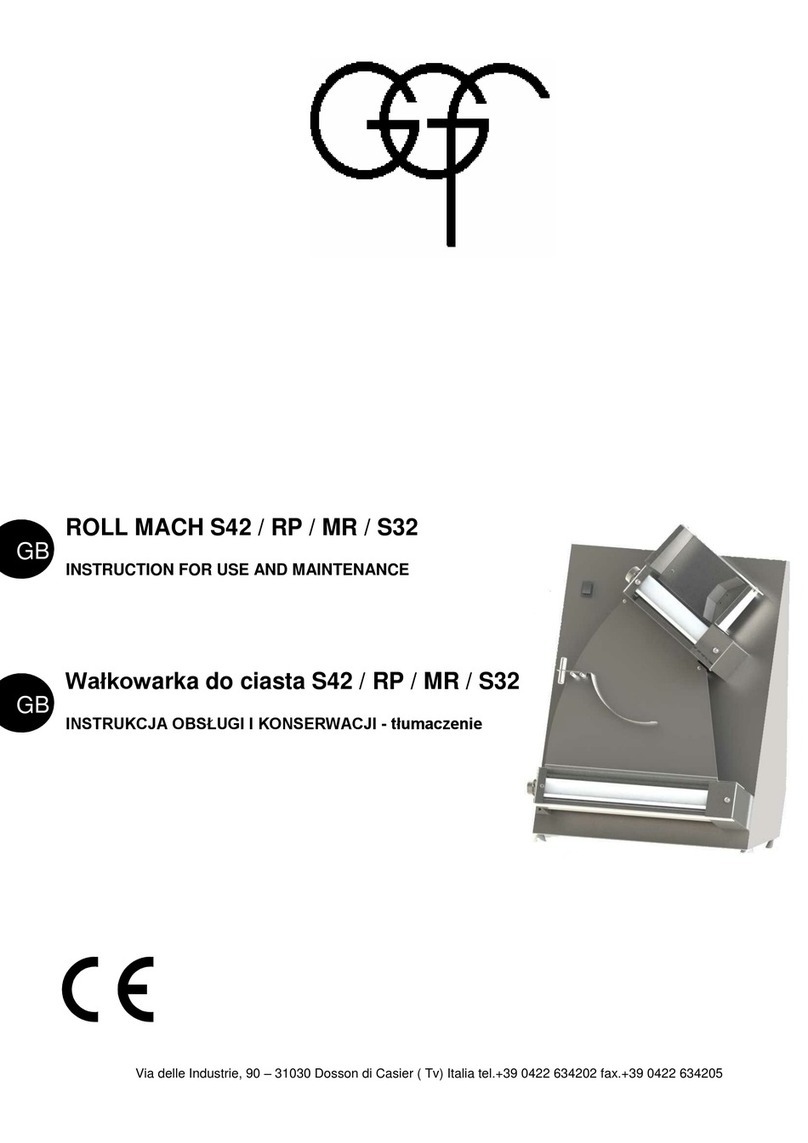 GGF S42 Instructions for use and maintenance
