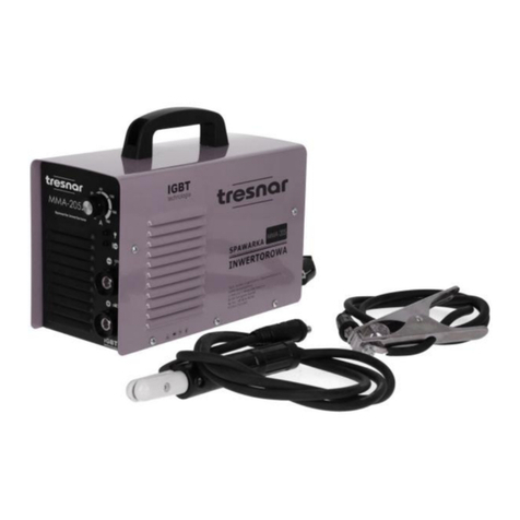 tresnar 4614 MMA-145 instruction manual