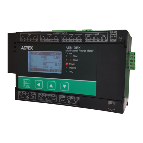 ADTEK AEM-DRK User manual