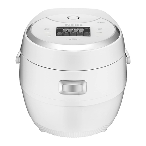 Cuckoo CR-1010F Series User manual
