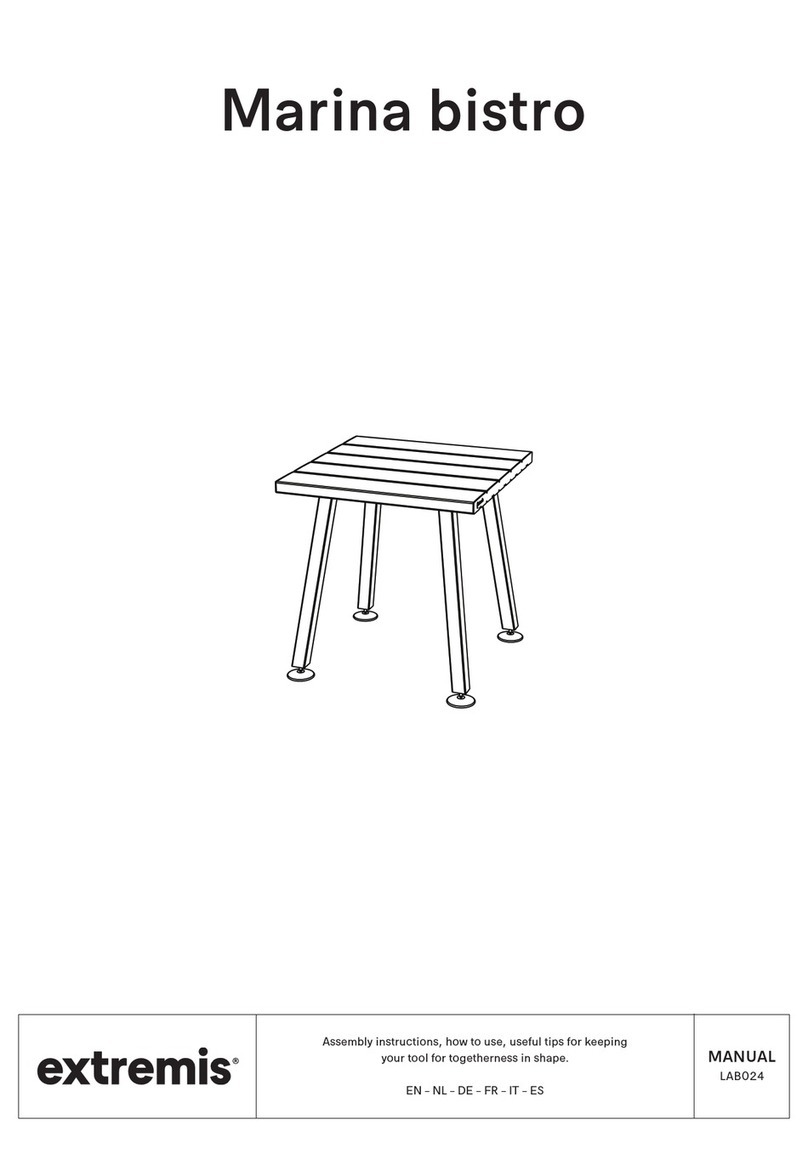 Extremis Marina bistro User manual