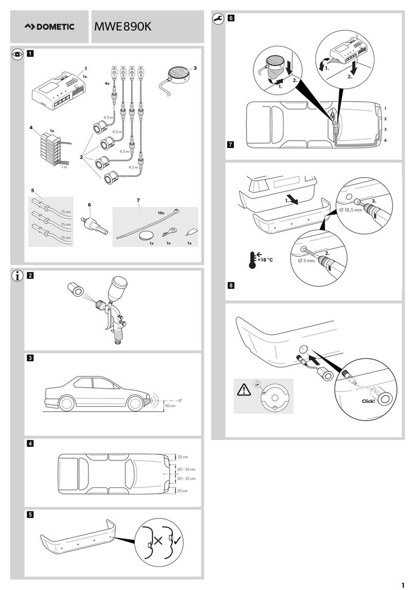 Dometic MAGICWATCH MWE890K User manual