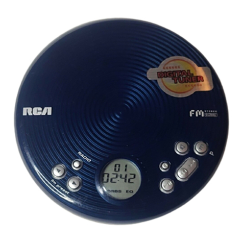 RCA RP2710 User manual