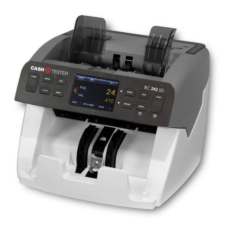 CashTester BC 242 SD manual