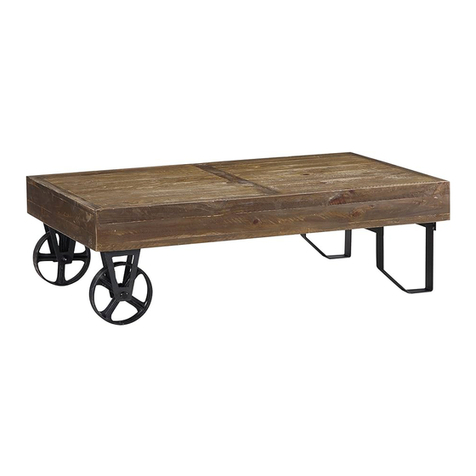 mFi COALBURN COFFEE TABLE Assembly instructions mFi COALBURN COFFEE TABLE Assembly instructions