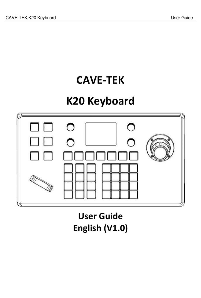 CAVE-TEK K20 user guide