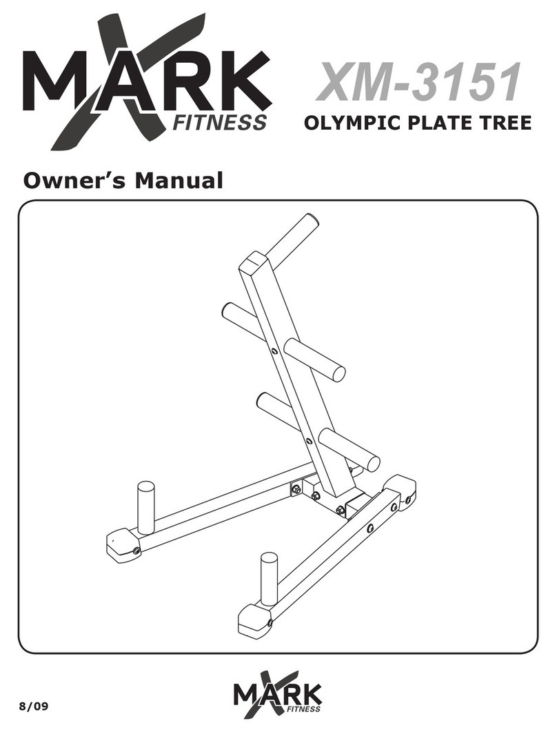 Mark Fitness XM-3151 owner's manual