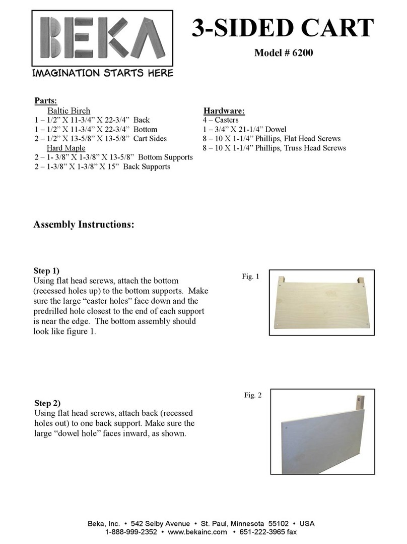 BEKA 6200 Assembly instructions