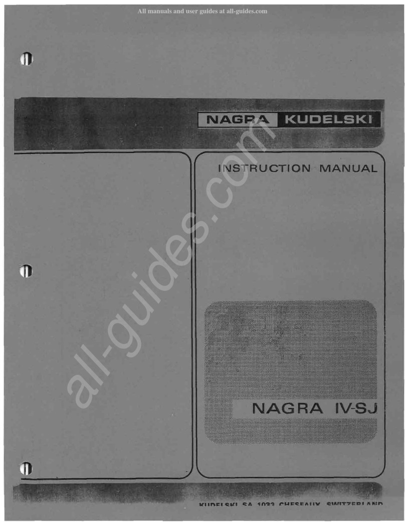 Nagra IV-SJ instruction manual