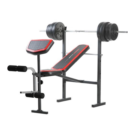 Weider 2020 W User manual
