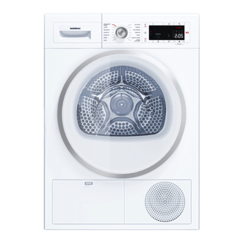 Gaggenau WT262700 Use and care manual / installation instructions
