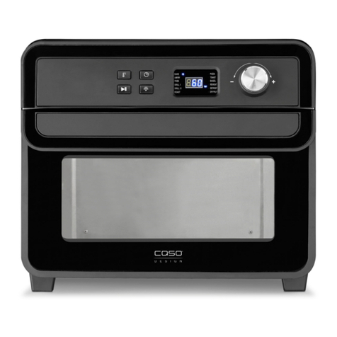 CASO DESIGN AirFry Chef 1700 User manual